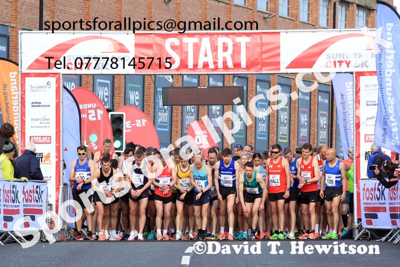 Sunderland City 5k, 2022 Sunderland City Half Marathon, 10k  5k.  Photo: David T. Hewitson/Sports for All Pics